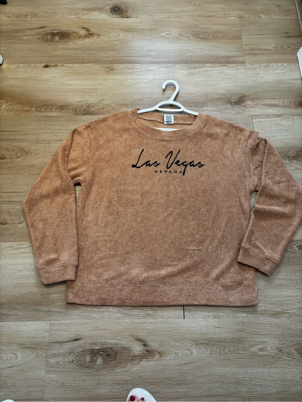 Las Vegas Nevada Cozy Knit Sweater - Brown - Picture 8 of 8